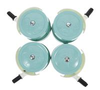 HAKIDZEL Accessori per Passeggino 4 Pezzi Ruote Girevoli a 360° Silenziose Resistenti All’usura Facili da Installare e Rimuovere per Piccoli Attacco Mint Green
