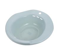HAKIDZEL Bidet per Donne Incinte 15.35X14.37X3.94 Pollici in Materiale Resistente Foro, Bacinella Semicupio per Uso Domestico e Sollievo Emorroidi Post Operatorio