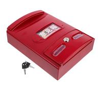 HAKIDZEL Cassetta Postale Serratura e Chiavi da Parete per Esterni, Piccola Cassetta Postale Lucchetto, Contenitore di Stoccaggio Robusto per Casa e Spazi Esterni