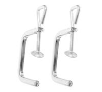 HAKIDZEL Clip di Fissaggio per Macchina per Pasta Manuale 6.10X2.76X0.39In, Confezione da 2 Pezzi, Morsetto di Ricambio per Macchinette Tagliatelle e Accessori Pasta