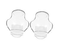 HAKIDZEL Clip per Cintura Porta Palline da Tennis, 2 Pezzi Trasparenti per Allenamento e Match, Accessorio Compatto per Tennis Maschile e Femminile