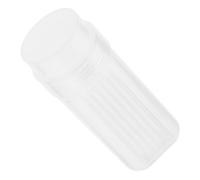 HAKIDZEL Contenitore Circolare in Plastica per Vetrini Patologici, Custodia Leggera e Affidabile per 5 Diapositive, per Laboratorio e Strutture Mediche