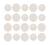 HAKIDZEL Cuscinetti per Gambe di Mobili Autoadesivi 20 Pezzi, Protezione Antiscivolo e Antigraffio per Pavimenti, Feltrini Fonoassorbenti e Resistenti per Sedie e Tavoli, Facile