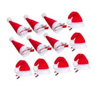 HAKIDZEL Forcine Per Natalizie Confezione Da 12 Set Di Forcine Per Ragazze Accessori Per Da Donna Mini Fermagli Per in Lega Di Peluche Per Feste E Spettacoli