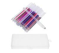 HAKIDZEL Heat Erasable Fabric Pen per Abbigliamento e Tessuti, Strumento Professionale per Segni Che Scompaiono Stirando, Penna Cancellabile da Cucito in Plastico, 1 Set Colore Casuale