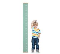 HAKIDZEL in Verde Design, Righello per Misurazione Altezza Facile da Rimuovere, Decorazione per Camerette per Ragazzo Ragazza