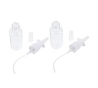 HAKIDZEL Irrigatore Nasale in Plastica per Bambino Bambina 2 Unitá, Capacità 20ml, Semplice da Usare, Riduce la Congestione Nasale, Design Brillante per Pulizia Sicura del Naso