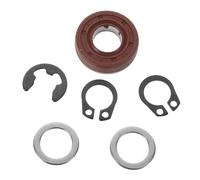 HAKIDZEL Kit Guarnizioni per Macchina del Pane Clip a Molla e Rondella Piatta di Tenuta in Inossidabile per Panificazione Domestica e Commerciale