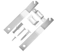 HAKIDZEL Kit per Appendere Quadri Ganci Antifurto T-Lock, Set 2 Pezzi per Cornici in Legno Fino a 2,5 CM su Pareti in Cartongesso, Accessori per Musei e Gallerie d'Arte