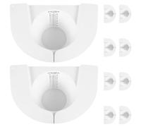 HAKIDZEL Kit Raccolta Urina e Feci 10 Contenitori da 800 Ml per Donne Facili da Usare Vasino Portatile Adulti per Analisi Cliniche e Ambulatoriali