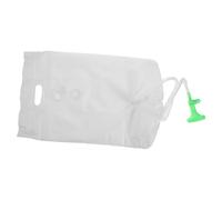 HAKIDZEL Lavatesta Gonfiabile Portatile in Plastica Bianco per Anziani e Pazienti Allettati, Facile da Usare e Trasportare, per Ospedali e Viaggi