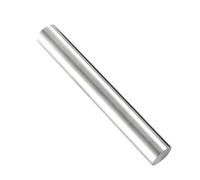 HAKIDZEL Mattarello in Acciaio Inossidabile Argento Design Antiadesivo e Forma a Bastone, Strumento da Cucina per Impastare Pasta e Ravioli
