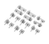 HAKIDZEL Molla a Spirale per Batteria Telecomando in Ferro Argento, Contatto Batteria Versatile e Facile da Sostituire, Set per Batterie Aa in Dispositivi Vari