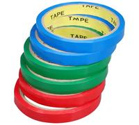 HAKIDZEL Nastro per Sigillatura Sacchetti 6 Pezzi Pet Rosso