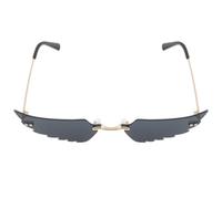 HAKIDZEL Occhiali da Sole Neri a Forma di Ala D'angelo Leggeri e Resistenti, per Un'atmosfera Durante le Feste un Design alla Moda e Originale