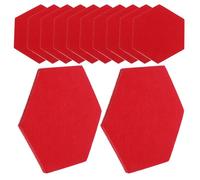 HAKIDZEL Pannelli Esagonali in Feltro per Appunti e Decorazione Murale, Set da 12 Pezzi, Materiale Morbido, Design Contemporaneo per Camerette e Decorazione Casa