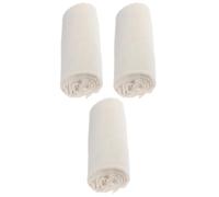 HAKIDZEL Panno per Formaggio Riutilizzabile in Cotone Non Sbiancato 100X90 CM, Garza Fine per Yogurt Vegetale e Kefir, Set da 3 Pezzi per Uso Domestico e Lavorazione Casearia