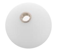 HAKIDZEL Paralume in Vetro Bianco Opaco a Forma di Globo Vintage, Ricambio Versatile per Lampade da Soffitto e Applique Facile Installazione