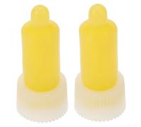 HAKIDZEL Pompa di Ricambio per Distributore di Detergente da Muro 2 Pezzi con Testina in Gomma Compatibile 350ml, Erogatore di Liquido per Hotel e Cucina, Meccanismo Anti-perdita per Uso