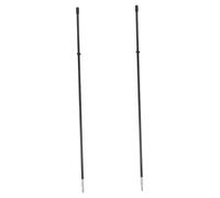 HAKIDZEL Portabandiera Per Veicoli Da 2 Pezzi: Portabandiera in Metallo Resistente Per Dell'auto Per, Ingegneria E Pubblicità