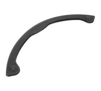 HAKIDZEL Protezione Punta e Coda Snowboard in Gomma Nera 1 Pezzo | Skateboard Strip, Skateboard Nose Guard, Skateboard Accessories, Atmosfera Estiva, Antiurto