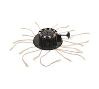 HAKIDZEL Ricambio Stoppino per Lampada a Cherosene e Riscaldatore Interno, in Cotone e Ferro Resistente all’Usura, per Illuminazione D’Emergenza e Uso Esterno