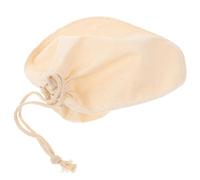 HAKIDZEL Sacchetto Alimentare Riutilizzabile e per di Noci in Latte Filtro Cotone Beige, Design Grande Versatile Vegetale Fatto in Casa e Yogurt per Tè e Formaggi