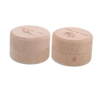 HAKIDZEL Scatola Ricordi in Legno Compatta e Facile da Trasportare 2 per Primi Chioma e Cordone Ombelicale per per Shower e
