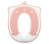 HAKIDZEL Sedile Riduttore per Vasino con Ventose, Rosa, Tpe PP | Adattatore per Wc, Supporto Antiscivolo e Fissaggio Sicuro, Si Adatta a Diverse