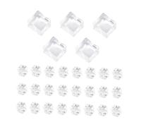 HAKIDZEL Set 1 Cubi di Ghiaccio Artificiale in Acrilico Altamente Trasparenti Forma Irregolare, Decorativi e Adatti come Accessori Fotografici per Feste e Matrimoni