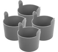 HAKIDZEL Set 4 Pezzi Stampi per Uova in Silicone Facili da Conservare e Portatili per Friggitrice ad Aria per Cucinare in Cucina e Friggitrici ad Aria