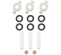 HAKIDZEL Set di Accessori per Tromba e Cornetta Molle e Cuscinetti in Acciaio Inossidabile e Feltro, Compatibile Strumenti a Fiato, Migliora la Fluidità
