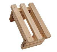 HAKIDZEL Sgabello in Legno, Resistente alla Pressione, Design Semplice, Sgabello Multiuso a Forma di Pedale per Casa e Cucina
