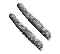 HAKIDZEL Smorzatore per Corda Arco 1 Paio in Pelo di Coniglio | Assorbimento Urti, per Arco Ricurvo e Longbow, Design Dall'aspetto Unico
