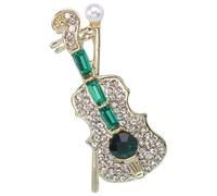 HAKIDZEL Spilla Violino Elegante per Donna Design Semplice e Raffinato in Lega, Accessorio per Abbigliamento e Regalo Significativo per Ogni Occasione Formale
