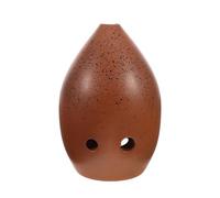 HAKIDZEL Strumento Musicale Ceramico Xun 8 Fori in Tonalità Sol con Panno Pulizia per Bambini e Principianti, Suono Antico e Ampia Gamma Tonale, Flauto Ocarina Tradizionale Cinese