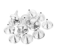 HAKIDZEL Supporto Bandiera da Tavolo in Plastico Argento 30 Pezzi, Portabandiera Pratico per Scrivania per Atmosfera Festiva in Ufficio