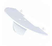 HAKIDZEL Supporto Pratico Proiettore senza da per Perforazione e in Pvc Bianco, Design per Organizzare la Casa e Soggiorno