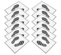 HAKIDZEL Tappetini per Auto in Carta 100 Pezzi Proteggi Scarpe Usa e Getta Pratici e Comodi per Officine e Autofficine