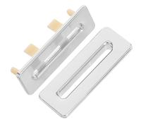 HAKIDZEL Tappo Troppo Pieno per Lavabo 2 Pezzi, Copriforo per Lavabo, Lega di Zinco, Resistente alla Deformazione, per Lavandino Bagno e Cucina