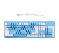 HAKIDZEL Tastiera da Gioco USB 26 Tasti senza Conflitto in Abs Blu