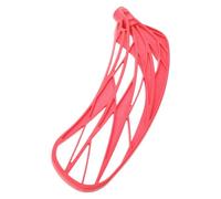 HAKIDZEL Testa per Bastone da Hockey da Strada in Fibra di Vetro Pp Rossa Versatile e Facile da Usare per Hockey su Prato la Palla