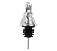 HAKIDZEL Versatore per Vino Tappa Bottiglie a Forma di Testa di Animale in Lega Argento Leggera e Sicura Accessorio Vino Creativo e Originale per Casa e Party