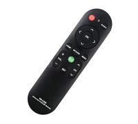 Hakimme RM-V20E Controllo palmare nero con pulsanti di direzione | Controllo portatile nero con controlli corpo, sorgente, ok, ritorno, casa, set e canale da 14 cm x 5 cm