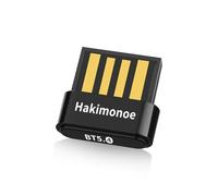 Hakimonoe Mini adattatore USB Bluetooth 5.4 per PC portatile, trasmettitore wireless Dongle per desktop Windows 11 10 8.1 7, Plug n Play Cuffie Bluetooth Altoparlante Mouse Tastiera Controller