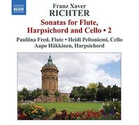 Franz Xaver Ric Franz Xaver Richter: Sonatas for Flute, Harpsichord and Cel (CD)