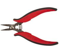 Hakko CHP pn-5002 Heavy-Duty short-nose Pliers, Pointed nose, Smooth Jaws, 20 mm jaw length, 2 mm nose width, 5 mm di spessore, in acciaio