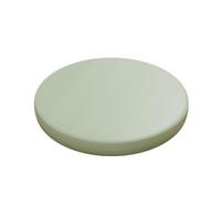 Haklein Cuscino rotondo per sedia da pranzo in pelle PU, con memory foam, antiscivolo, morbido, per finestra, tatami, sgabello, per soggiorno, patio, giardino (diametro 40 cm, verde pisello)