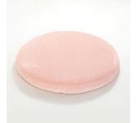 Haklein Cuscino rotondo per sedia in velluto, morbido, in memory foam, per sedie da pranzo, antiscivolo, rimovibile, per soggiorno, patio, giardino (diametro 30 cm, rosa)