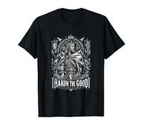 Hakon Il Buon re di Norvegia Viking Maglietta